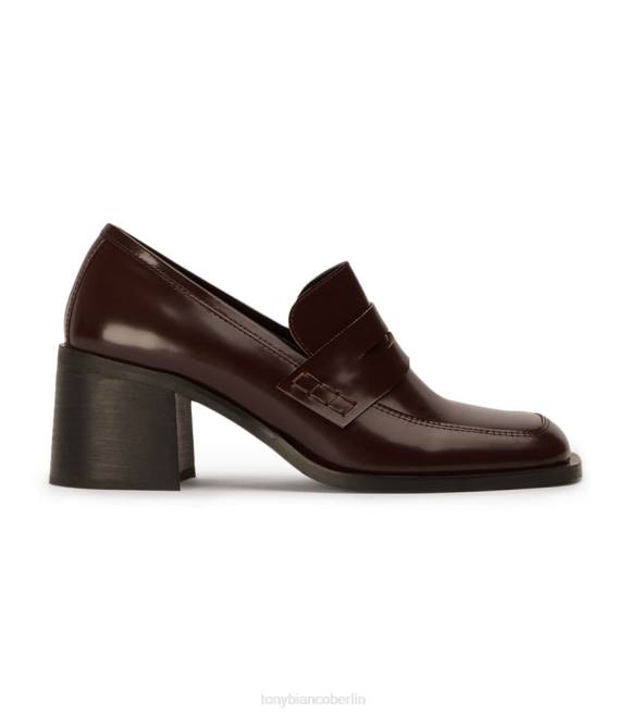 Slipper mit Absatz| de Tony Bianco Frauen Lomax Freizeitschuhe Vino Hallo Glanz 4624358